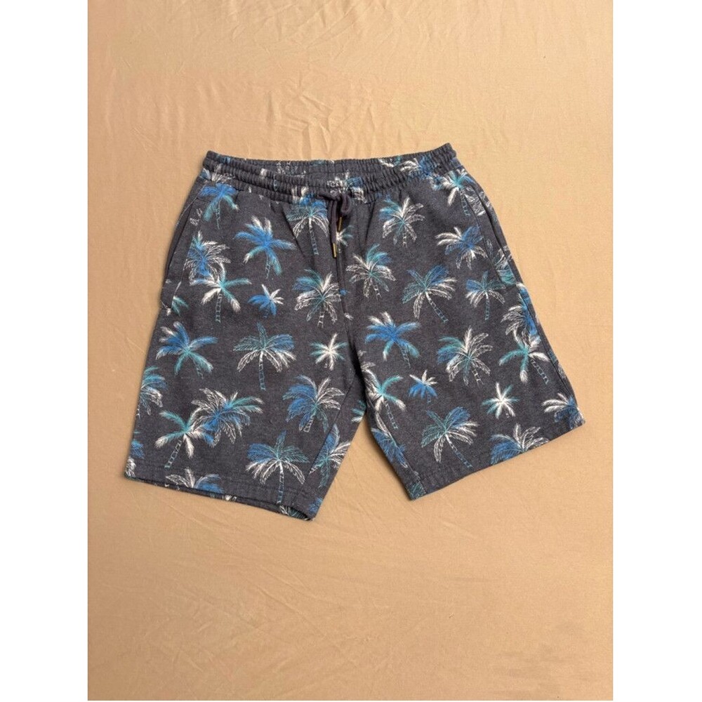 Rip Curl Shorts Men's Size S Gray Palm Tree Print